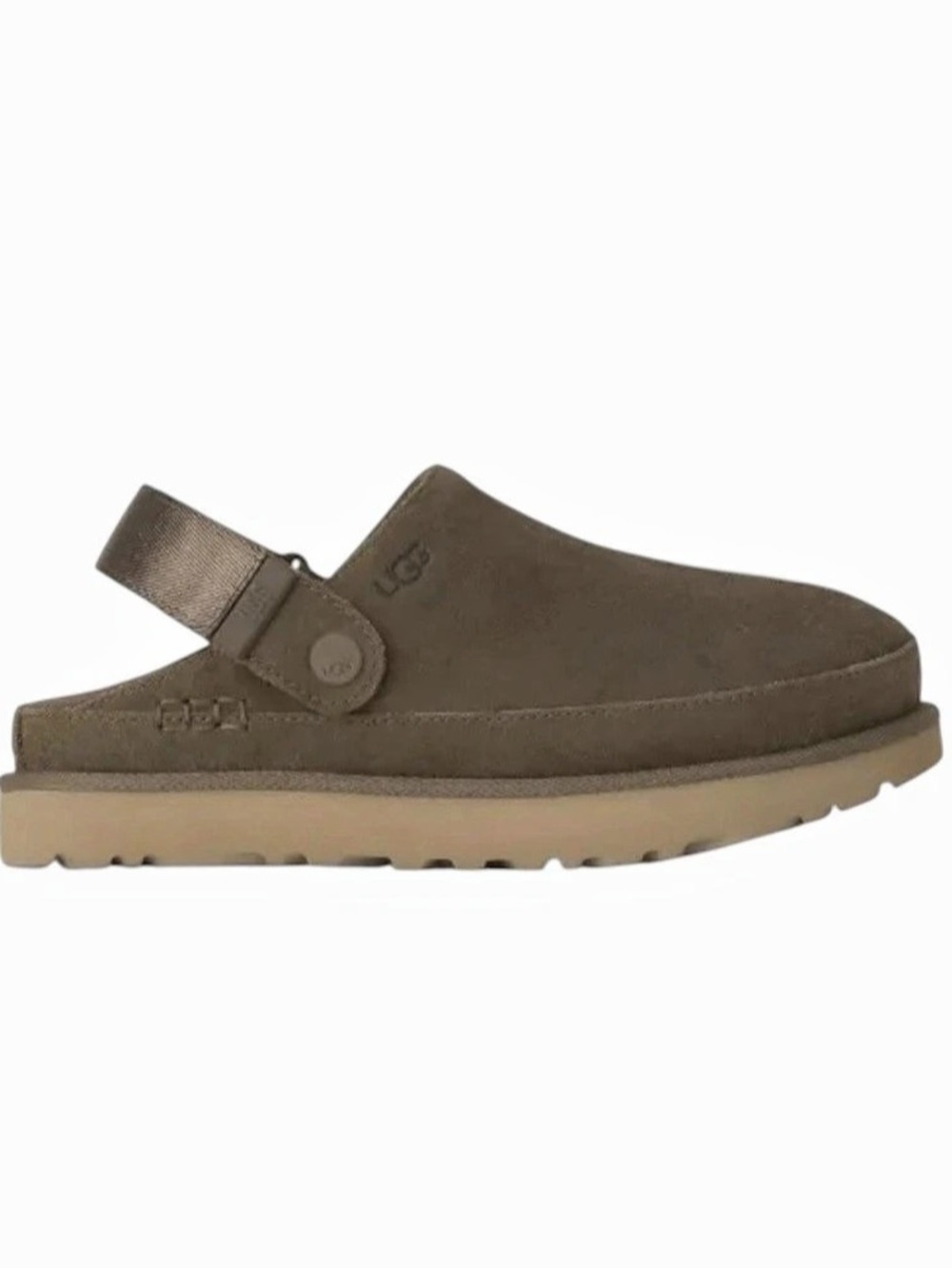 UGG Goldencoast Clog Suede Clog in Brown Like New